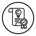 Intellectual property and copyright icon