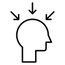 Intention Arrows Head icon