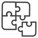 Interlocking Puzzle Pieces icon