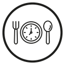 Intermittent fasting icon