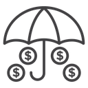 Investment insurance icon