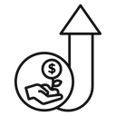 Investment tree icon
