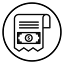 Invoice document icon