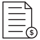 Invoice payment icon