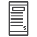 Invoice Payment Sheet icon