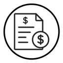 Invoice payment icon