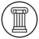 Ionic Pillar Column icon