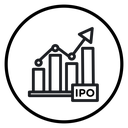 IPO Initial public offering icon