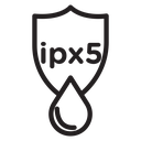 Ipx5 waterproof icon
