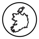 Ireland map icon