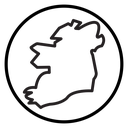 Ireland map icon