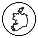 Ireland map icon