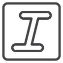 Italic Text Button icon