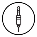 Jack cable icon