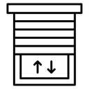Jalousie Adjustable Slats icon