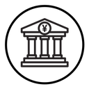 Japanese bank icon