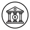 Japanese bank icon