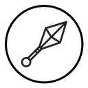 Japanese ninja shuriken icon