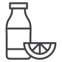 Juice bottle icon