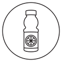 Juice bottle icon