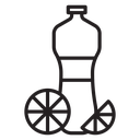 Juice bottle icon