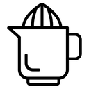 Juicer squeezer icon
