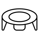 Jumping trampoline set-02 icon