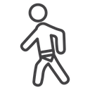 Karate fighter icon
