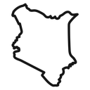 Kenya map icon