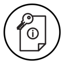 Key information icon