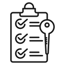 Key Takeaway Checklist Clipboard icon