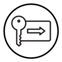 Keycard access icon