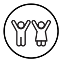 Kids or children icon
