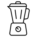Kitchen blender icon