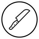 Kitchen knife icon
