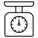 Kitchen scales icon