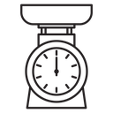Kitchen scales icon
