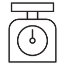 Kitchen scales icon