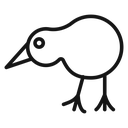 Kiwi bird icon