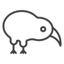 Kiwi bird icon