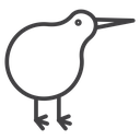 Kiwi bird icon