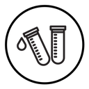 Laboratory test icon