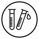 Laboratory test icon