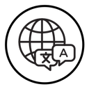 Language (2) icon