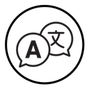 Language translation icon
