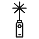 Laser Black Outline icon