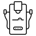 Laser epilation equipment icon