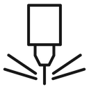 Laser icon