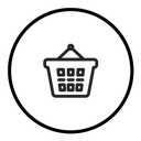 Laundry basket icon