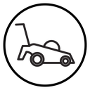 Lawn mower icon